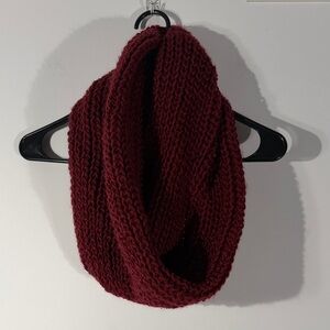 Charlotte Russe Burgundy Knit Scarf